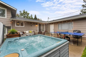 Hot Tub Blackstone Fire Pit Ping Pong River